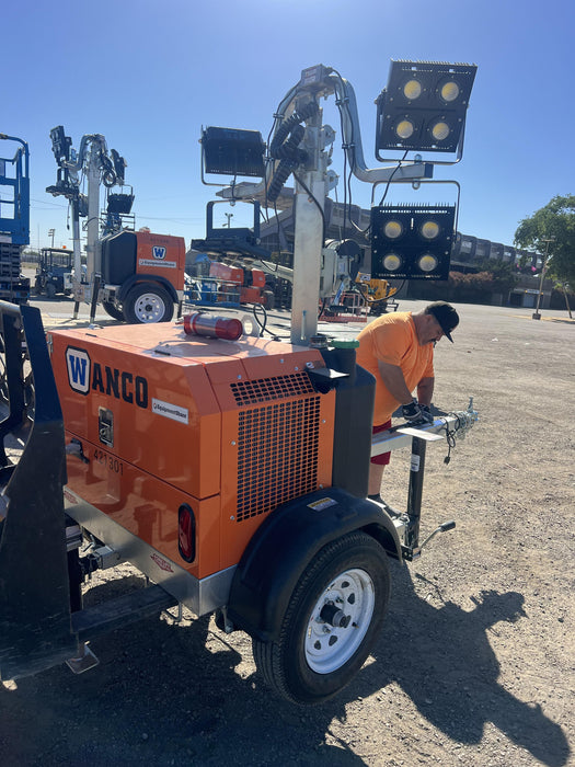 2024 Wanco WLTT-4MM4K Diesel, Deep Sea Controller, Shore Power Plug, Auto Start, (4) 350W LED Floodlights, 4kW Generator, 60 Gal Fuel Tank, 2" Ball, T3
