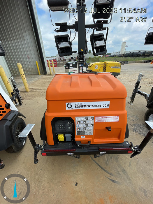 2023 Generac MLT2 Diesel, Flex Switch 120V Input, Powerzone Controller, (4) 320W LED Lights, 4kW Generator, 39.9 Gal Fuel Tank, 2" Ball, T3