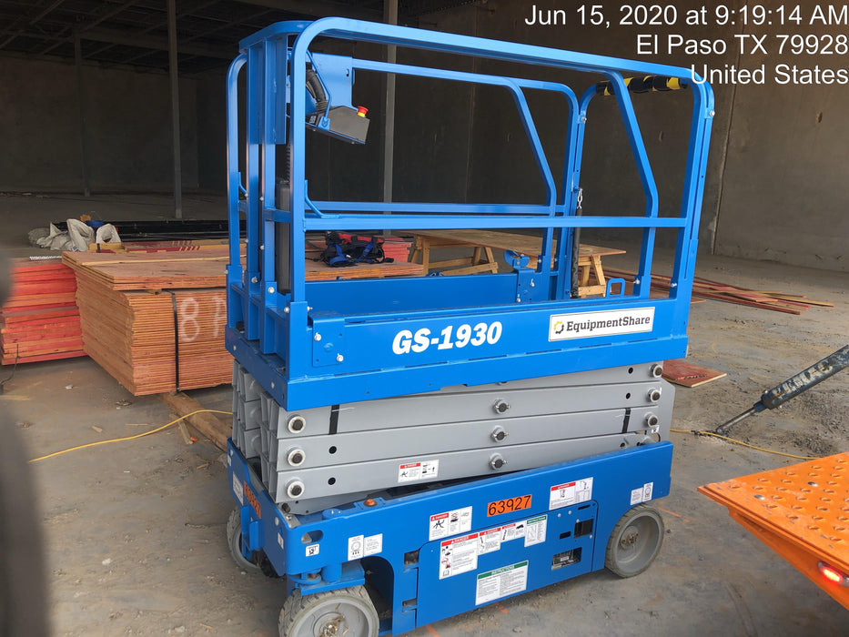 2020 Genie GS-1930 Standard Machine