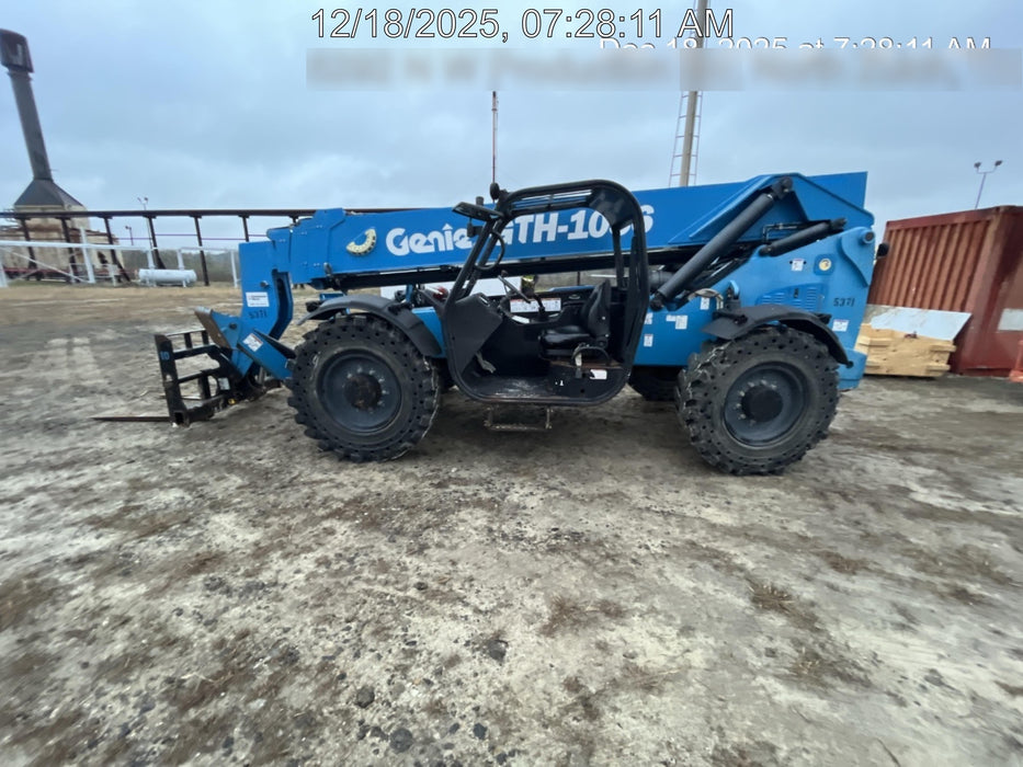 2017 Genie GTH-1056 Genie GTH1056, Solid Tires, 60" carriage, Light Kit, Open ROPS