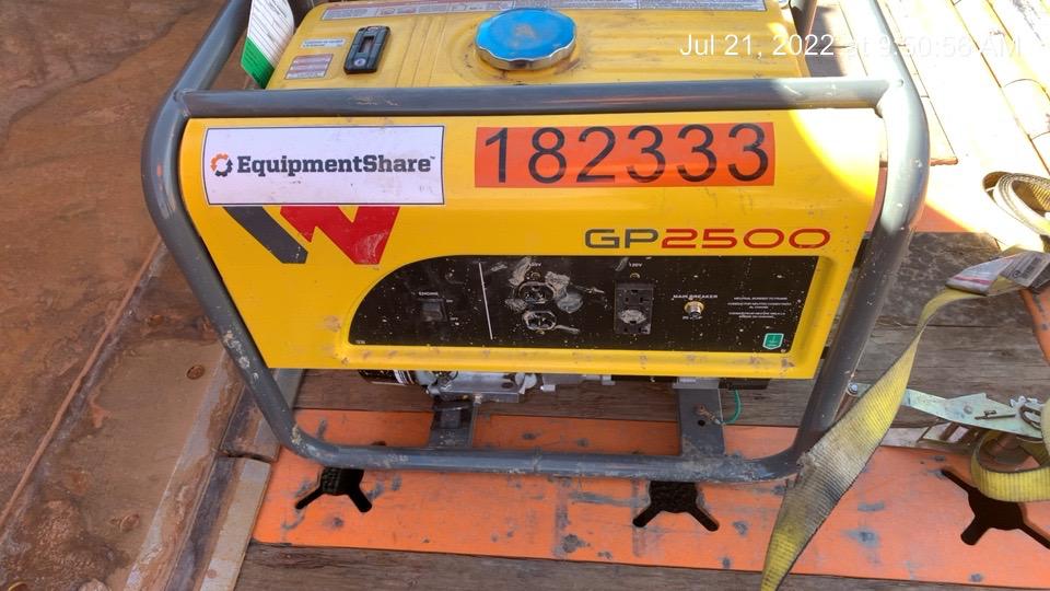 2021 WACKER NEUSON GP2500A