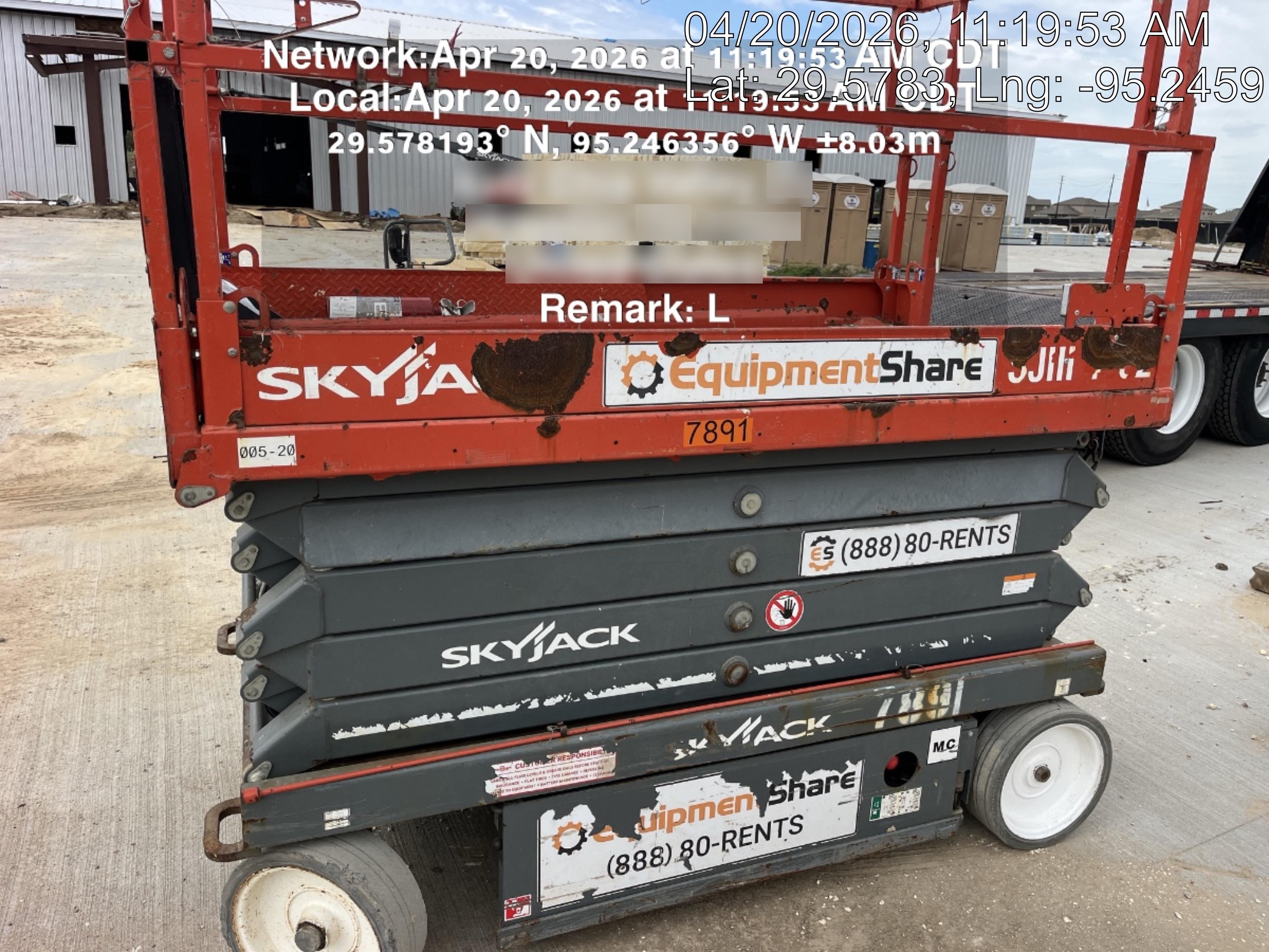 2018 SKYJACK SJIII-4632