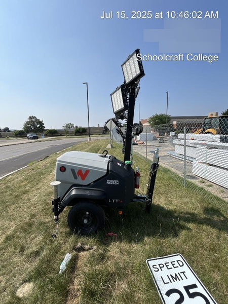 2024 Wacker Neuson LTT4 Diesel, Kohler KDW702, Deep Sea Controller, Auto Start, LED 320W, Bypass Outlet, T3