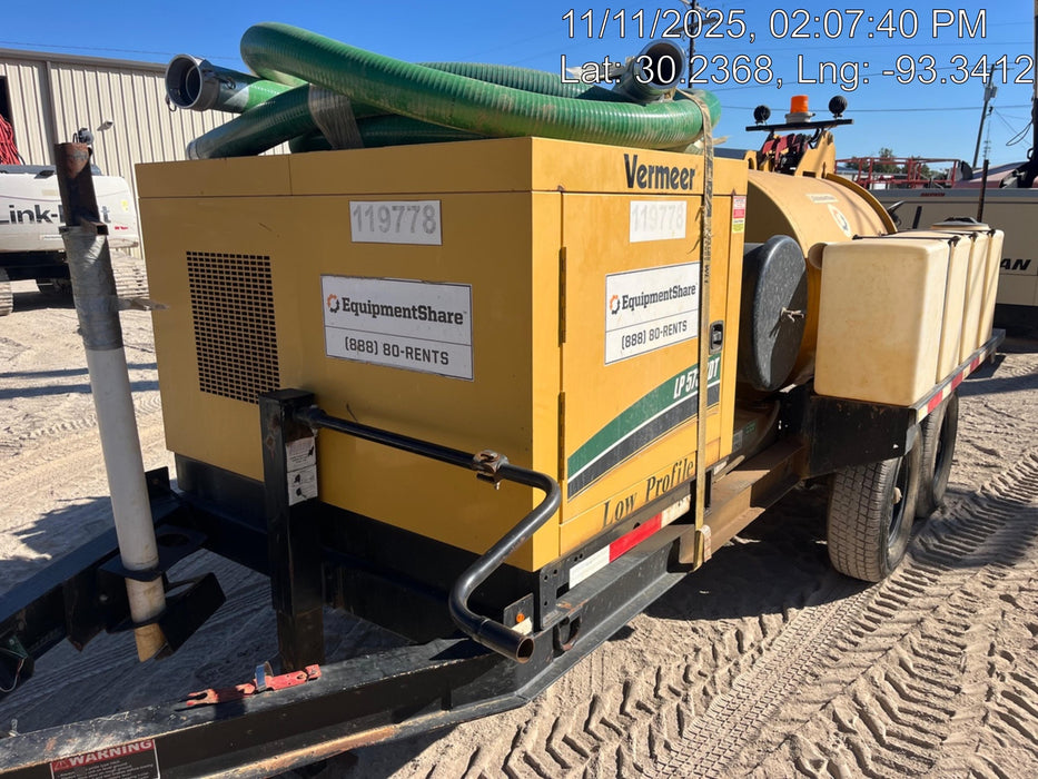 2020 Vac-Tron LP573XDT 24 HP Kohler Diesel Engine (Tier 4 Final), Includes 500 Gallon Debris Tank w/ Hydraulic Tilt, two (2) 100 Gallon Water Tanks, Low Profile Torsion Axles (12,000 GVWR), Manual Jack