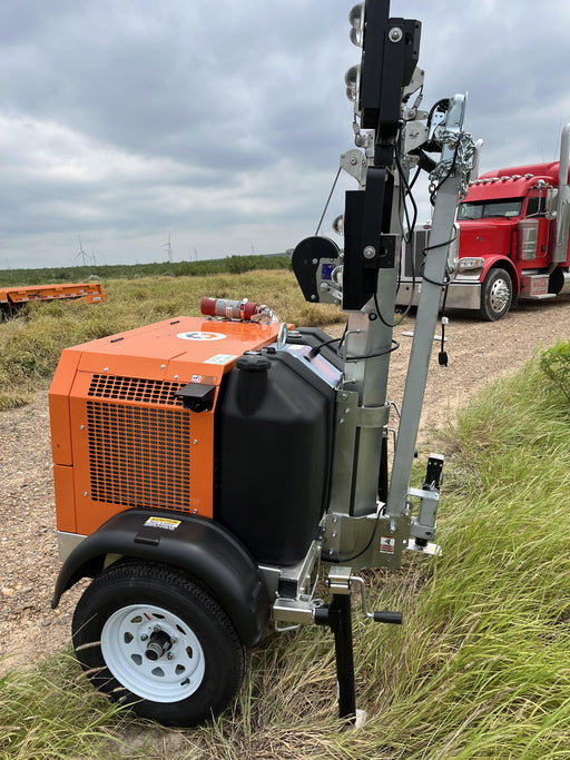 2024 Wanco WLTT-4MM4K Diesel, Deep Sea Controller, Shore Power Plug, Auto Start, (4) 350W LED Floodlights, 4kW Generator, 60 Gal Fuel Tank, 2" Ball, T3