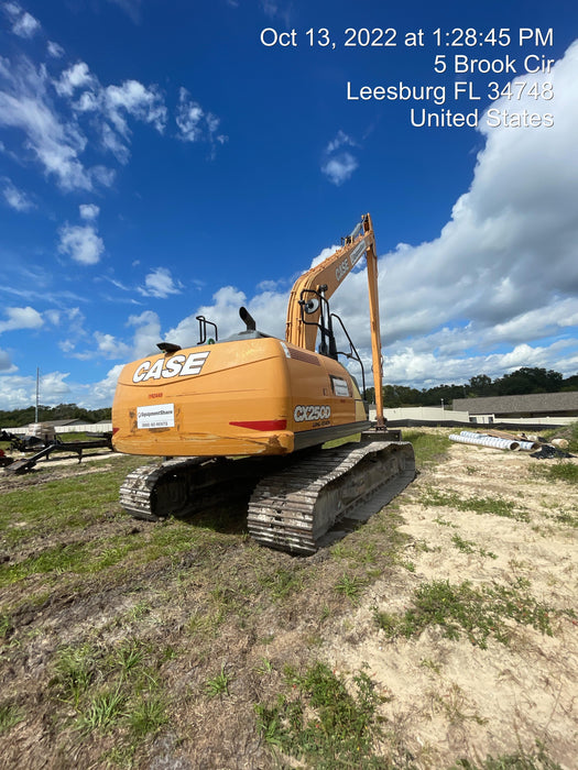 2018 CASE CX250D LR