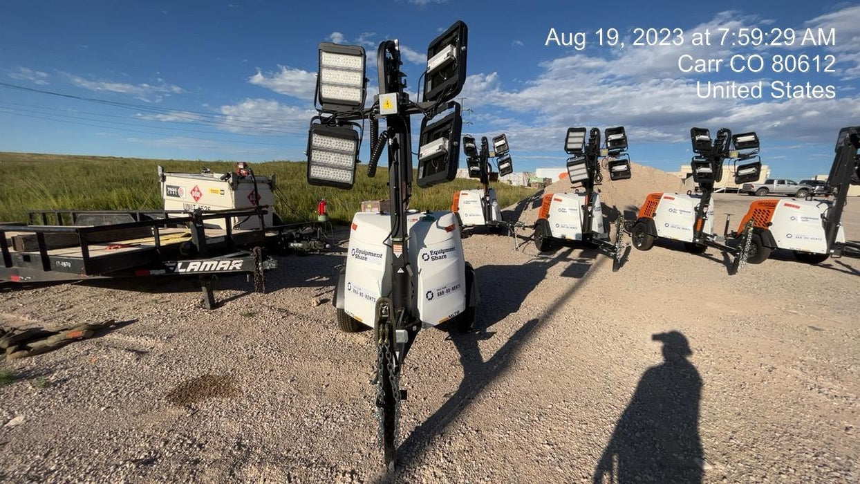 2023 Generac MLT2 Diesel, Flex Switch 120V Input, Powerzone Controller, (4) 320W LED Lights, 4kW Generator, 39.9 Gal Fuel Tank, 2" Ball, T3