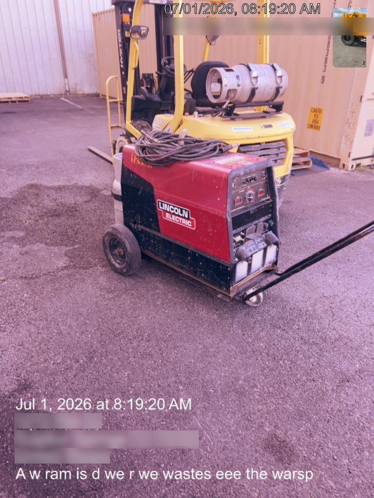 2021 Lincoln Electric Ranger 305 LPG K3430-1, Ranger 305 LPG, Undercarriage, Tank Holder & Strap, 10kw AC Gen, 25hp Kohler LPG Eng
