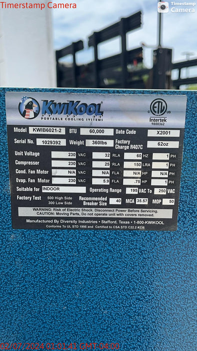 2023 KWIKOOL KWIB6021-2