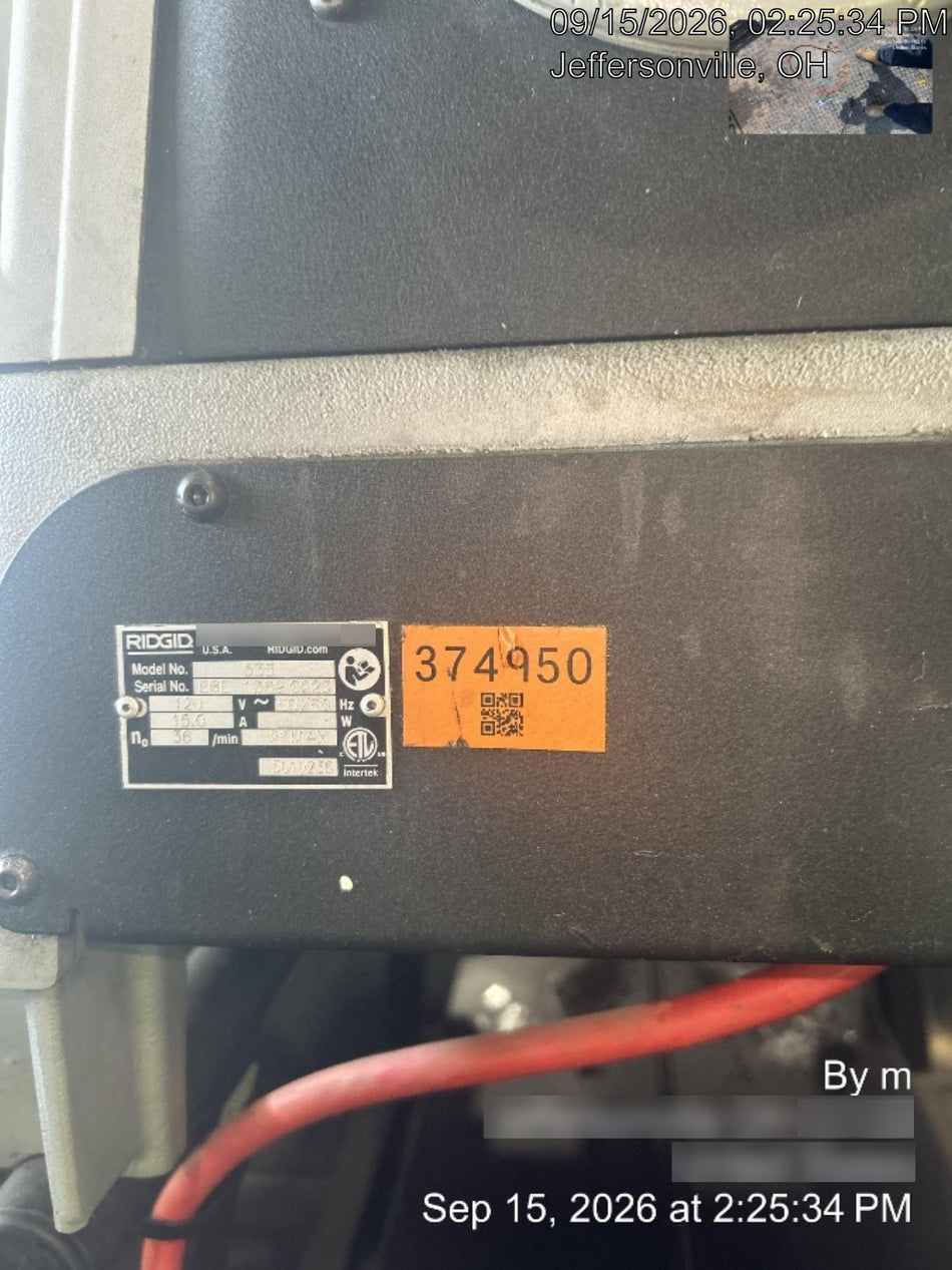 2023 RIDGID 535