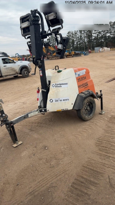 2023 Generac MLT2 Diesel, Flex Switch 120V Input, Powerzone Controller, (4) 320W LED Lights, 4kW Generator, 39.9 Gal Fuel Tank, 2" Ball, T3