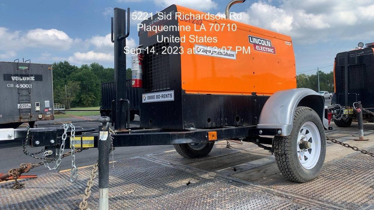 2022 Lincoln Electric LE400 Kubota V1505, Trlr, Cable Rack, Light Kit, ES Decals, T3