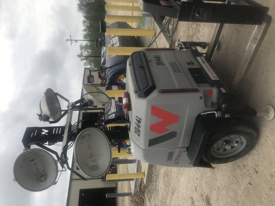 2018 Wacker Neuson LTV6L-MH Wacker Neuson LTV6L Mobile Light Tower w/Fuel Level Sensor Installed