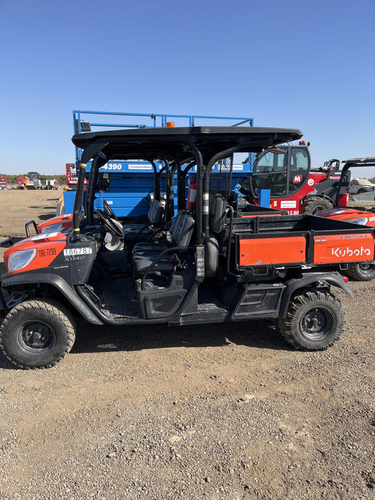 2021 Kubota RTV-X1140W-H Plastic Canopy, Windshield Acrylic Clear, LED Strobe Light, Wire Harness Kit, Back up Alarm