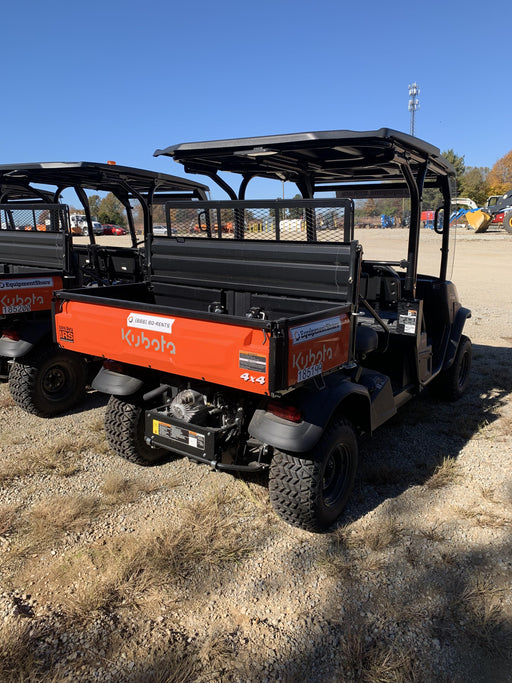 2022 Kubota RTV-X1140W-H Plastic Canopy, Windshield Acrylic Clear, LED Strobe Light, Wire Harness Kit, Back up Alarm