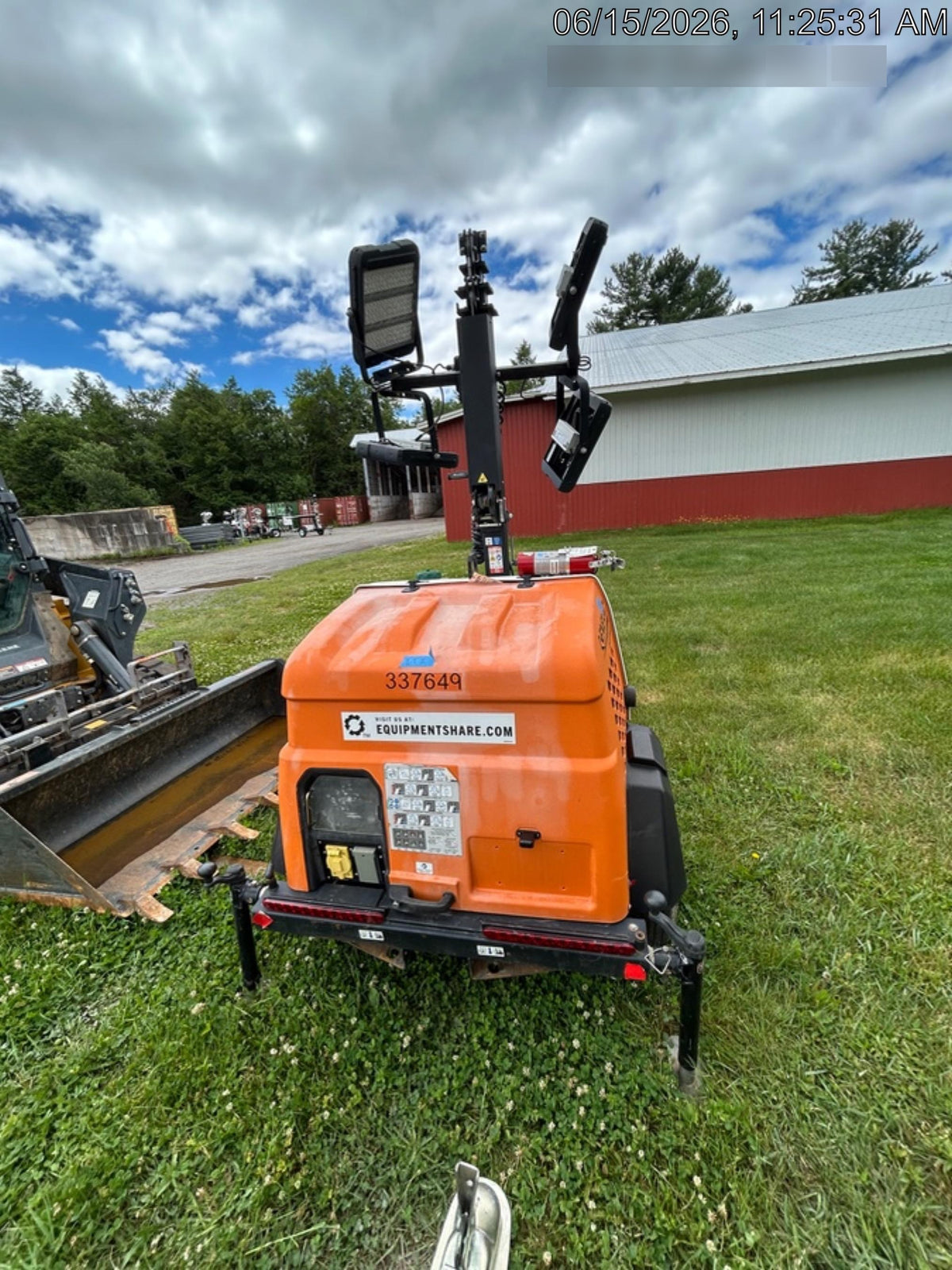 2023 Generac MLT2 Diesel, Flex Switch 120V Input, Powerzone Controller, (4) 320W LED Lights, 4kW Generator, 39.9 Gal Fuel Tank, 2" Ball, T3