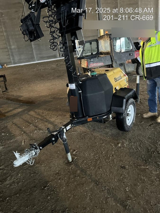 Allmand NLV3GR 3kW Light Plant - LED