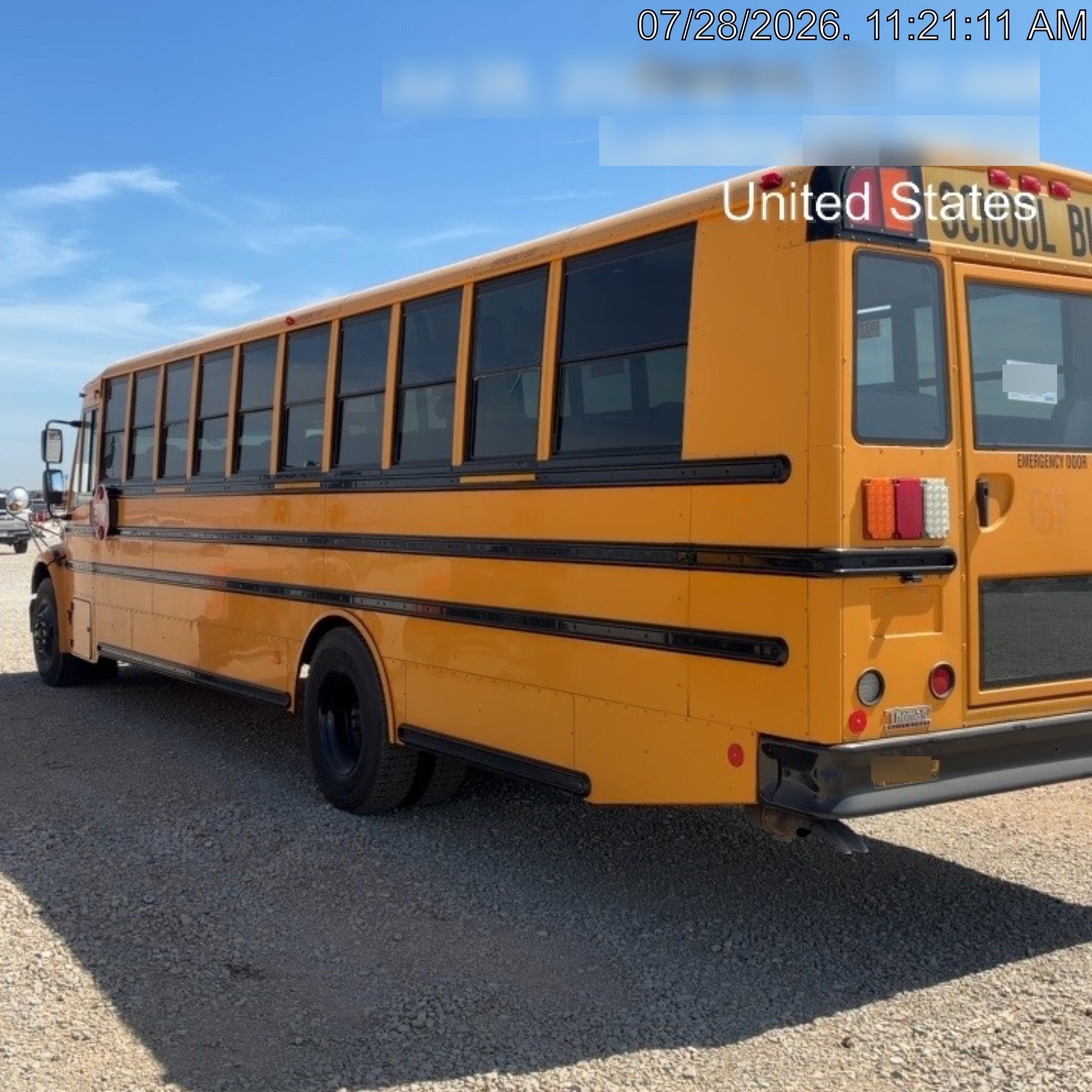2014 FREIGHTLINER Thomas 72 Passenger Bus