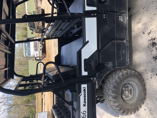 2019 Kawasaki Mule PRO-FXT Standard Options, Backup Alarm, Beacon, Plastic Hard Top, Poly Windshield, Horn Kit