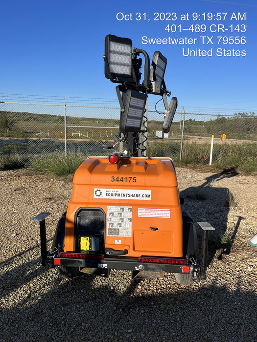 2023 Generac MLT2 Diesel, Flex Switch 120V Input, Powerzone Controller, (4) 320W LED Lights, 4kW Generator, 39.9 Gal Fuel Tank, 2" Ball, T3