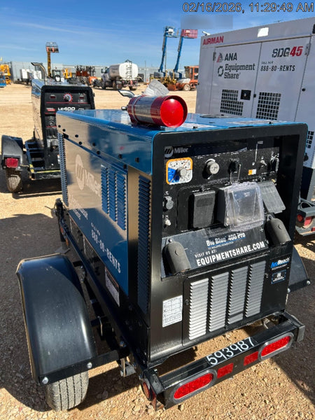 2025 MILLER ELECTRIC BIG BLUE 400