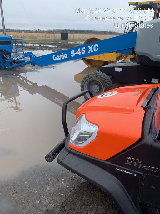 2021 Kubota RTV-X1140W-H Plastic Canopy, Windshield Acrylic Clear, LED Strobe Light, Wire Harness Kit, Back up Alarm