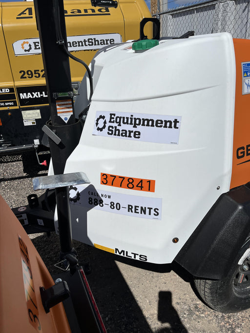 2023 Generac MLT2 Diesel, Flex Switch 120V Input, Powerzone Controller, 
(4) 320W LED Lights, 4kW Generator, 39.9 Gal Fuel Tank, 2" Ball, T3