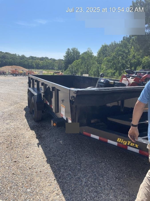 2024 BIG TEX TRAILER 16LP - 16' Bumper Pull Dump Trailer