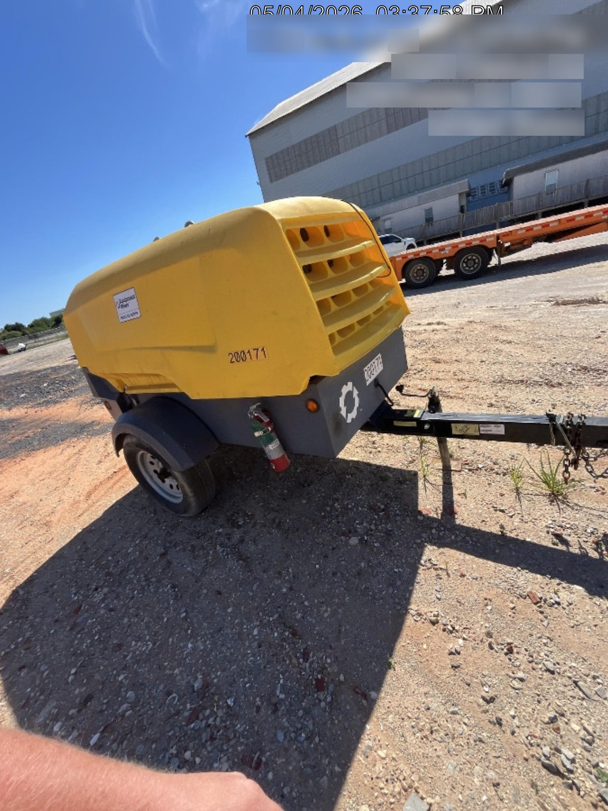 2022 ATLAS COPCO XAS188 CWK