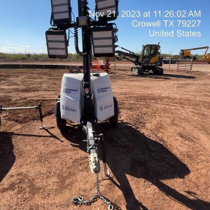 2023 Generac MLT2 Diesel, Flex Switch 120V Input, Powerzone Controller, (4) 320W LED Lights, 4kW Generator, 39.9 Gal Fuel Tank, 2" Ball, T3