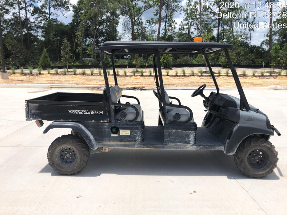 2019 Club Car CA1700D Diesel, 4-Seat, ROPS, AWD w/None