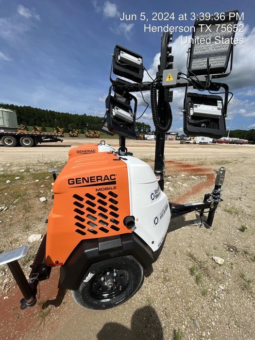2024 Generac MLT2 Diesel, Flex Switch 120V Input, Powerzone Controller, 
(4) 320W LED Lights, 4kW Generator, 39.9 Gal Fuel Tank, 2" Ball, T3