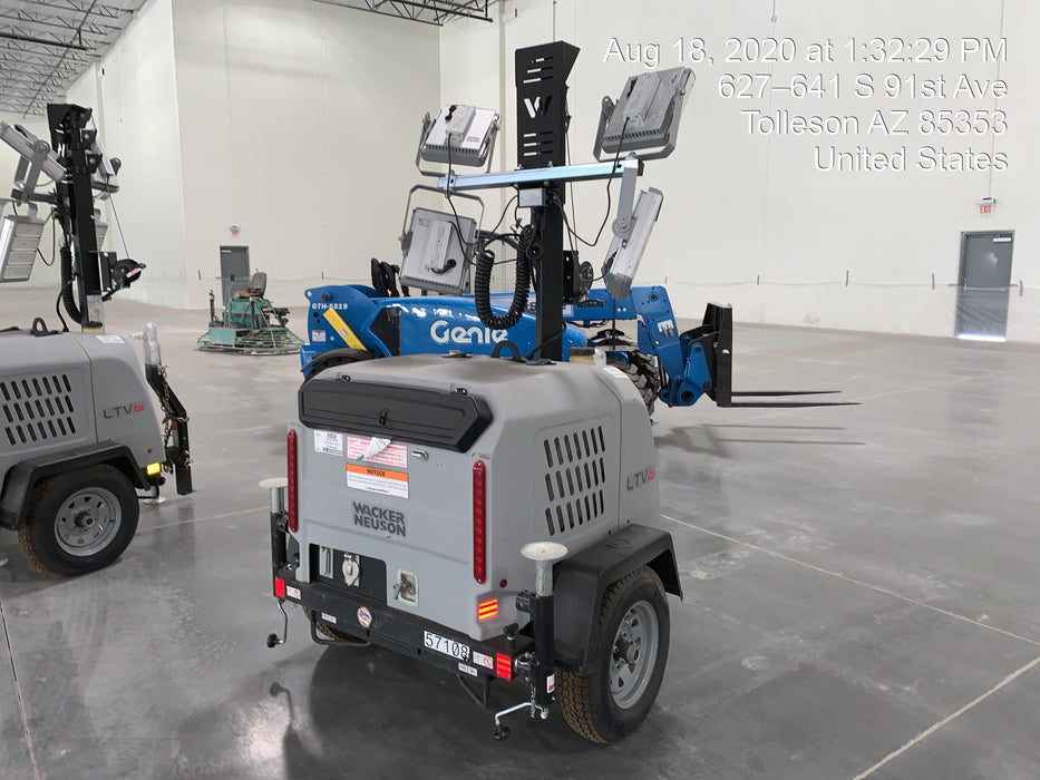 2019 Wacker Neuson LTV6K-LED Standard LED Towable Light Tower w/None