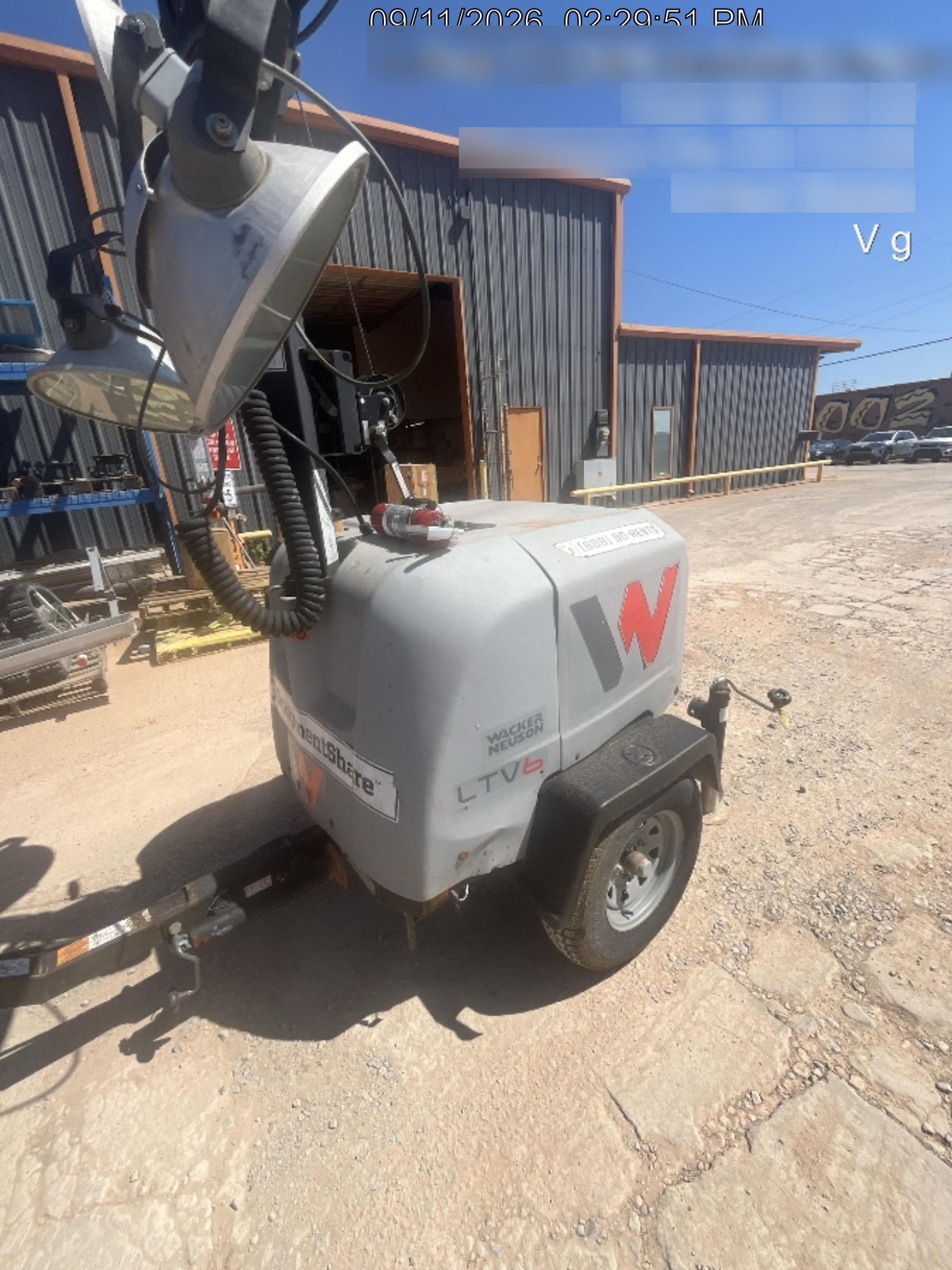 2019 Wacker Neuson LTV6L-MH Standard Options, ES Track Hardware, Fuel Level Sensor