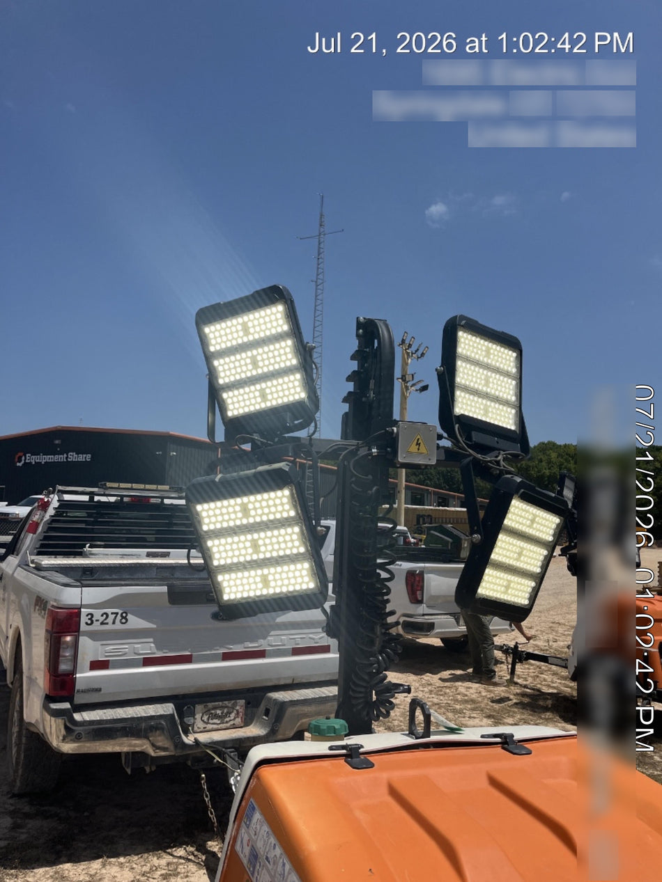 2023 Generac MLT2 Diesel, Flex Switch 120V Input, Powerzone Controller, (4) 320W LED Lights, 4kW Generator, 39.9 Gal Fuel Tank, 2" Ball, T3