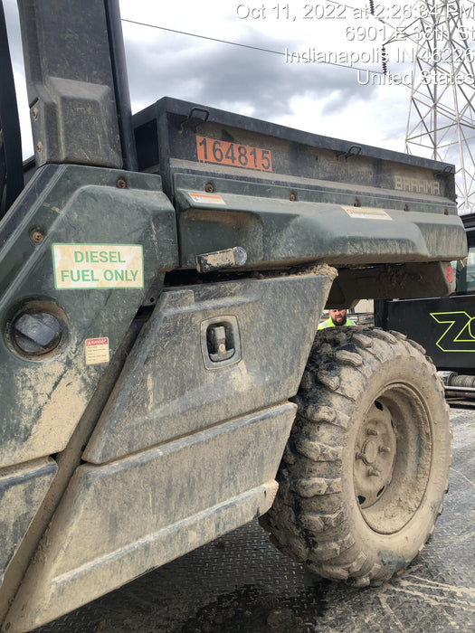 2021 Yanmar YU1000 Canopy, Steel Wheel, Poly WindShield, Beacon, Backup Alarm