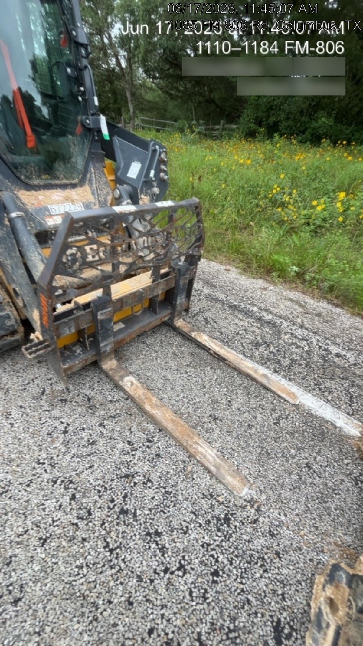 2020 PALADIN 48" Pallet Fork Assembly