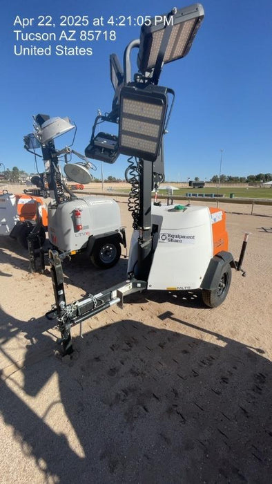 2024 Generac MLT2 Diesel, Flex Switch 120V Input, Powerzone Controller, 
(4) 320W LED Lights, 4kW Generator, 39.9 Gal Fuel Tank, 2" Ball, T3