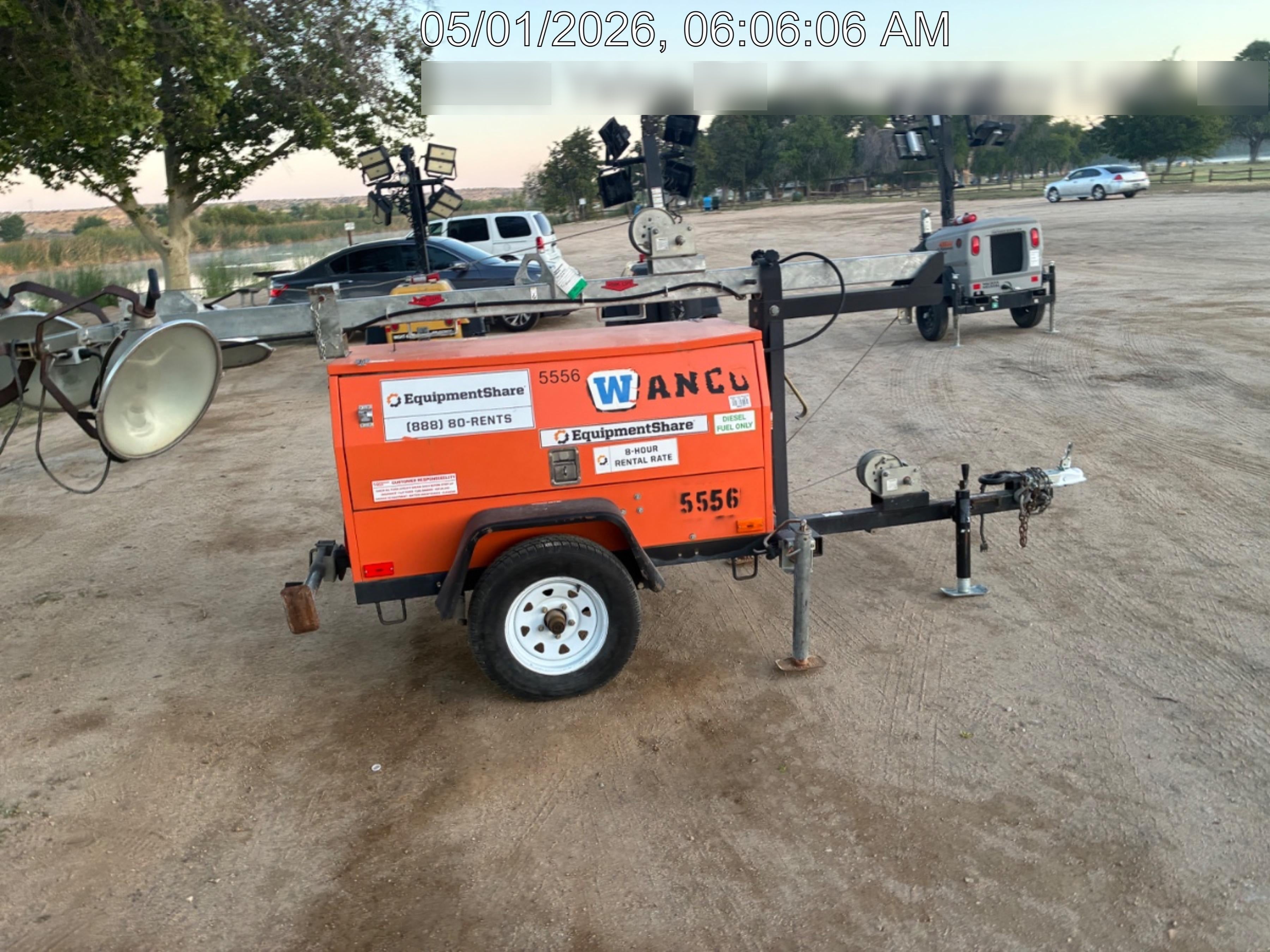 Wanco WLT-4M WANCO WLT-4M 6 kW Towable Light Generator