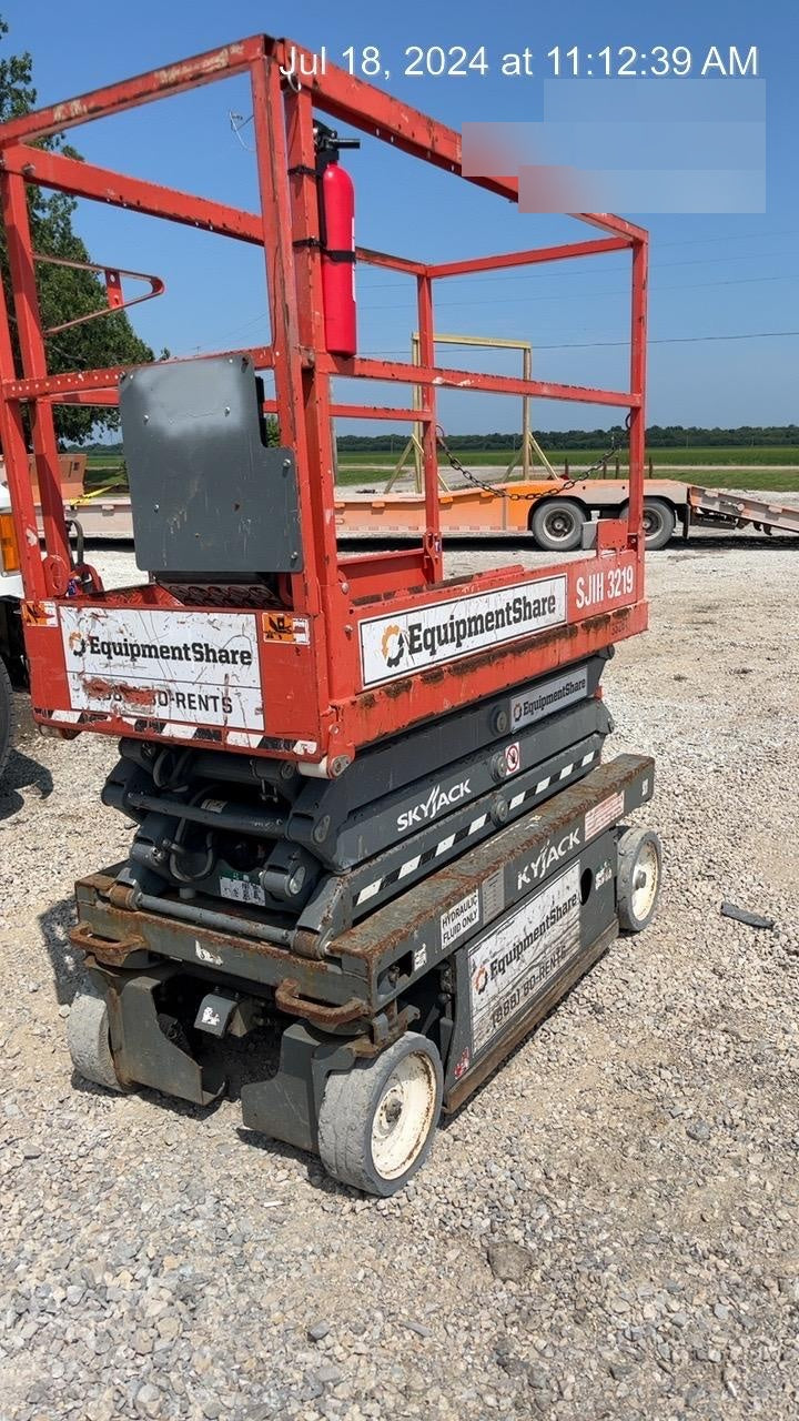 2019 Skyjack SJIII-3219 Standard Options, Trojan Batteries