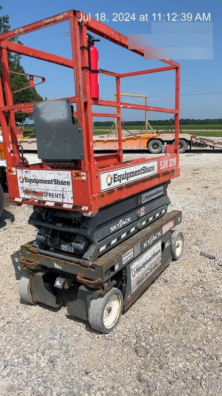 2019 Skyjack SJIII-3219 Standard Options, Trojan Batteries