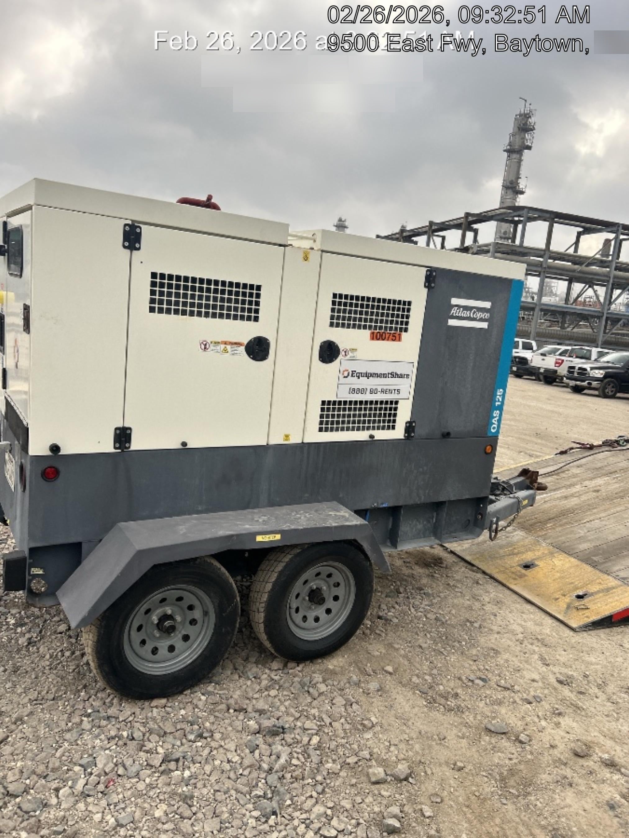 2020 ATLAS COPCO QAS 125