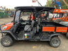 2020 Kubota RTV-X1140W-H Plastic Canopy, Windshield Acrylic Clear, LED Strobe Light, Wire Harness Kit, Back up Alarm