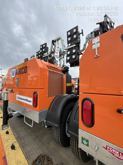 2024 Wanco WLTT-4MM4K Diesel, Deep Sea Controller, Shore Power Plug, Auto Start, (4) 350W LED Floodlights, 4kW Generator, 60 Gal Fuel Tank, 2" Ball, T3