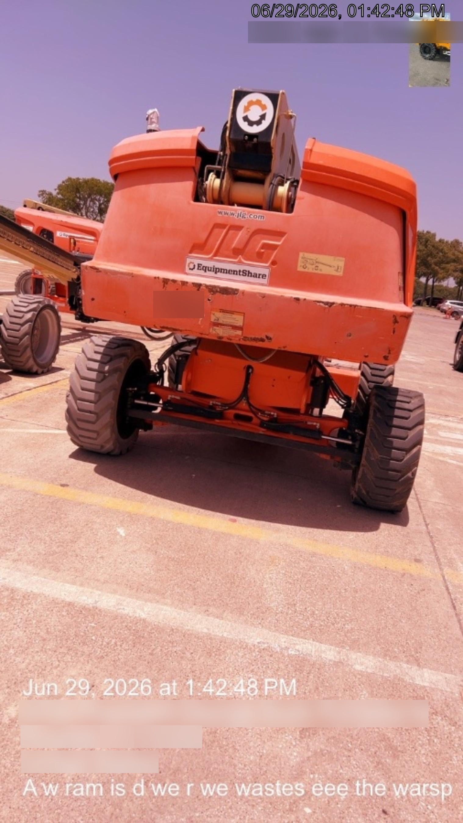 2019 JLG 600S 4WD