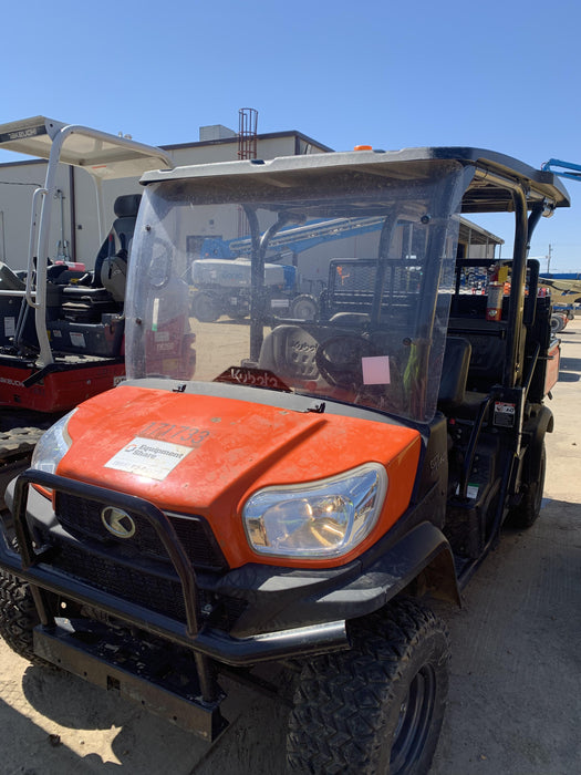 2021 Kubota RTV-X1140W-H Plastic Canopy, Windshield Acrylic Clear, LED Strobe Light, Wire Harness Kit, Back up Alarm