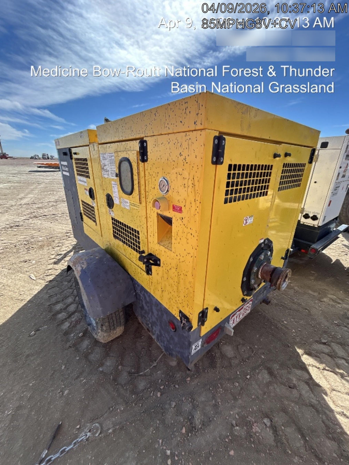 2020 ATLAS COPCO PAS 150 HF CS Enclosed