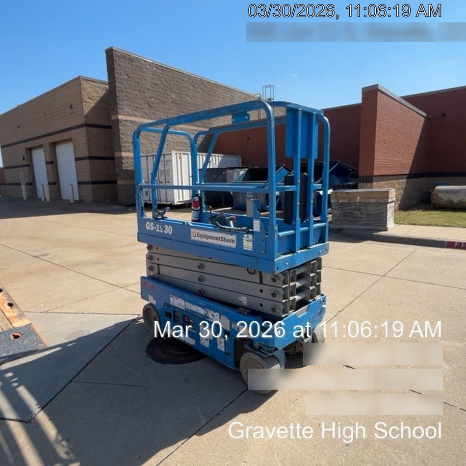 2019 Genie GS-1930 Fixed rails with chain Entry