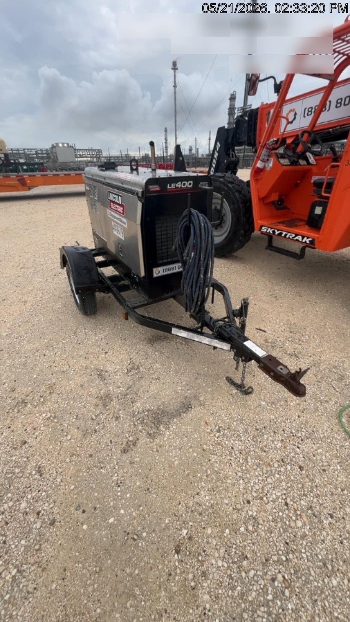 2024 Lincoln Electric LE400 Kubota V1505, Trlr, Cable Rack, Light Kit, ES Decals, T3