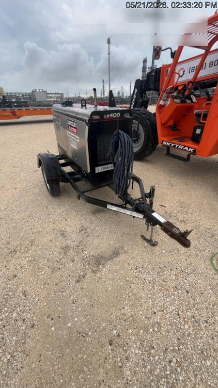 2024 Lincoln Electric LE400 Kubota V1505, Trlr, Cable Rack, Light Kit, ES Decals, T3